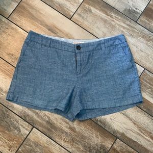 Chambray shorts
